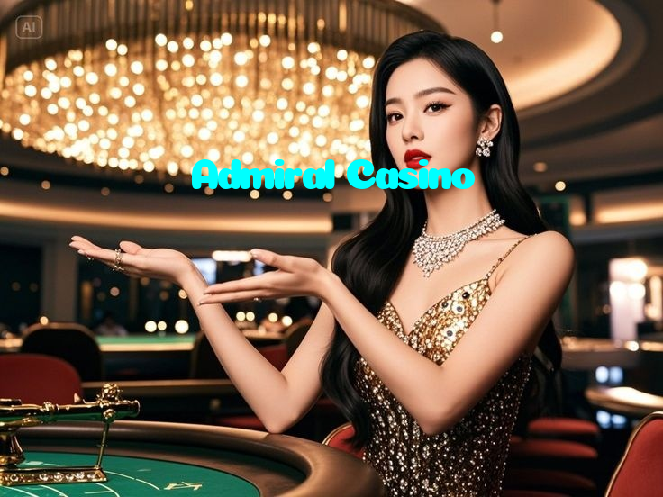 Admiral Casino casino presented on mobile device in Pakistan with slots and live games